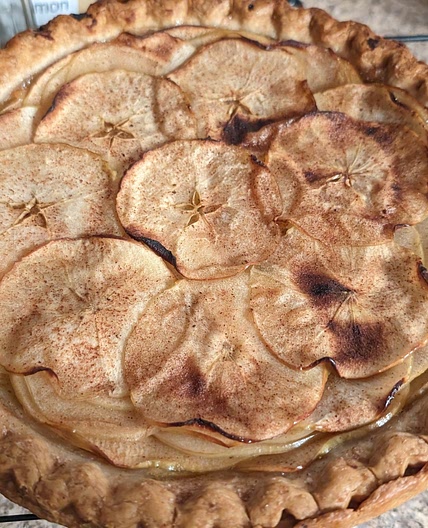 5-Ingredient, Thinly Sliced Apple Pie