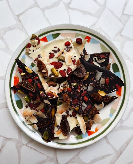 Christmas Jewel Bark Two Ways
