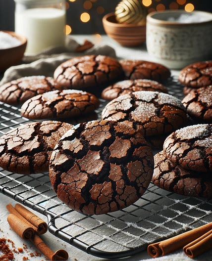 Chewy Molasses Cookies