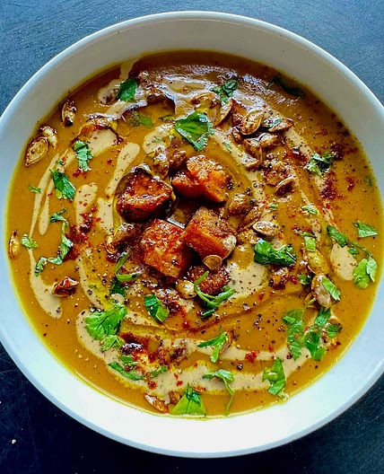 CURRIED CARROT SOUP