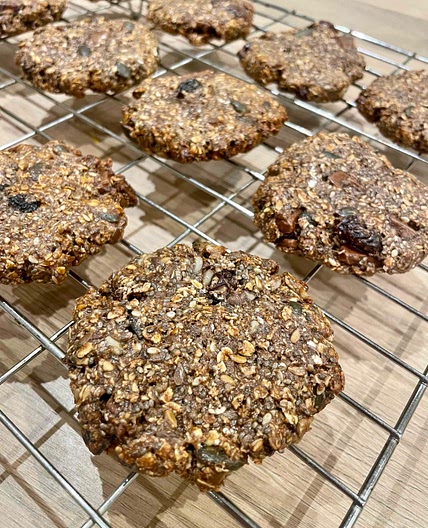 Chocolate Granola Breakfast Cookies
