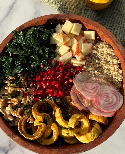 The Ultimate Seasonal Holiday Salad (vegan, gluten free)