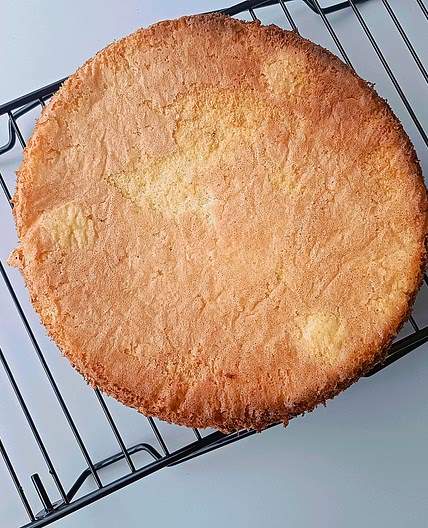 Easy 4 Ingredient Sponge Cake
