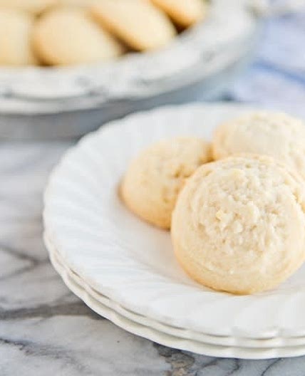 Whipped Shortbread Drop Cookies
