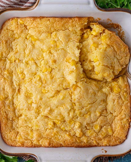 5 Ingredient Corn Casserole {Easy Jiffy Recipe}