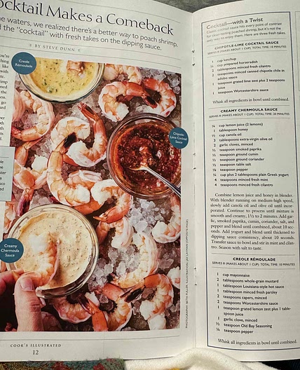 Creamy chermoula sauce for shrimps 