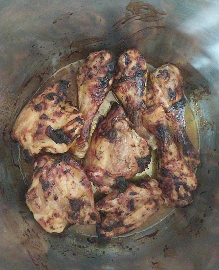 Poulet sauce miel citron