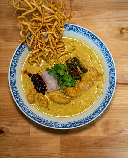 Khao Soi (Thai Coconut Curry Noodle Soup)