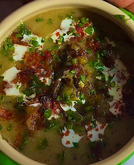 LEEK + POTATO SOUP