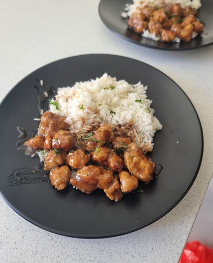 Pollo a la naranja
