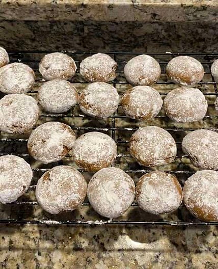 German ‘ peppernuts’ Pfeffernusse cookies