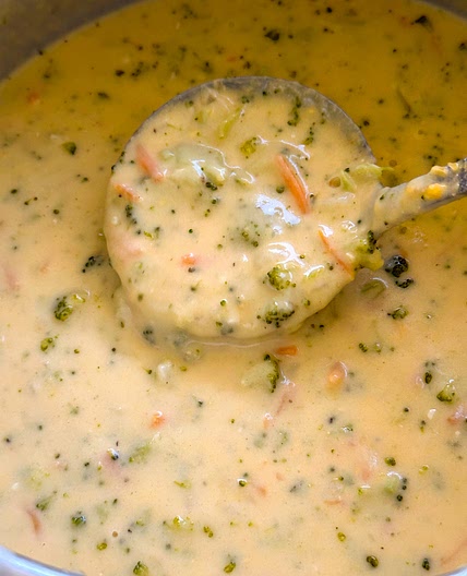 Broccoli Cheddar Soup (Panera CopyCat recipe)