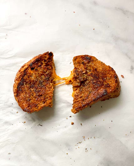 Low calorie grilled cheese