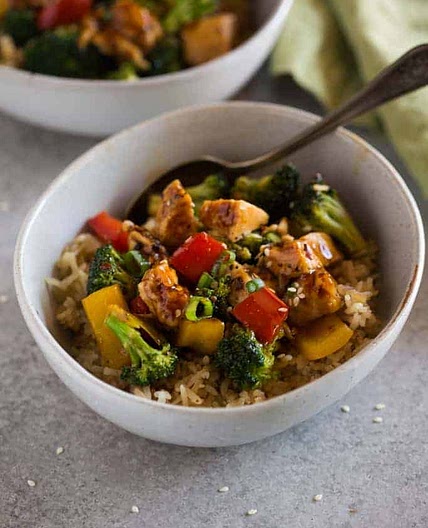 Instant Pot Teriyaki Chicken with Vegetables