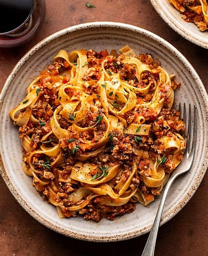 Vegetarian bolognese