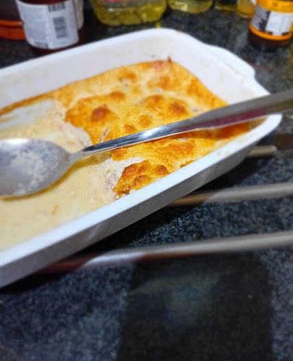 Soufflé al jamón