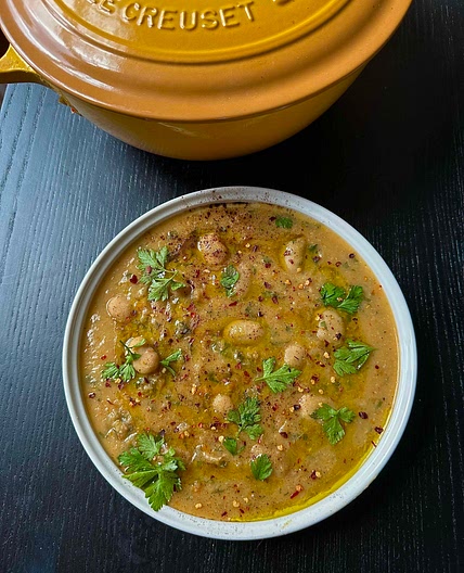 CREAMY BUTTER BEAN SOUP