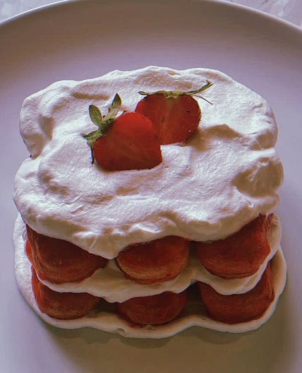 tiramisù alle fragole