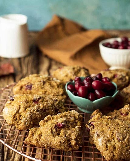 Healthy Maple Pumpkin Scones