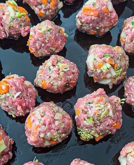 Steamed meatballs