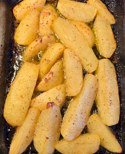 Greek Lemon Potatoes