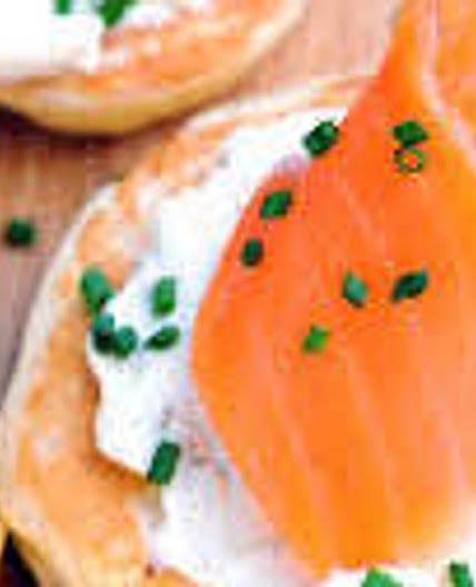 Blinis au saumon