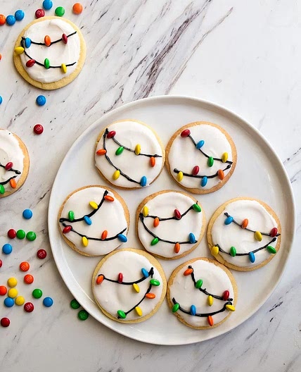 Christmas Lights Cookies