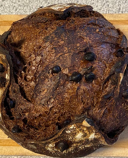 Chocolate Chip Sourdough Bread
