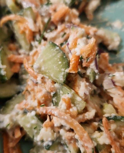 Cottage Cheese Crunch Salad