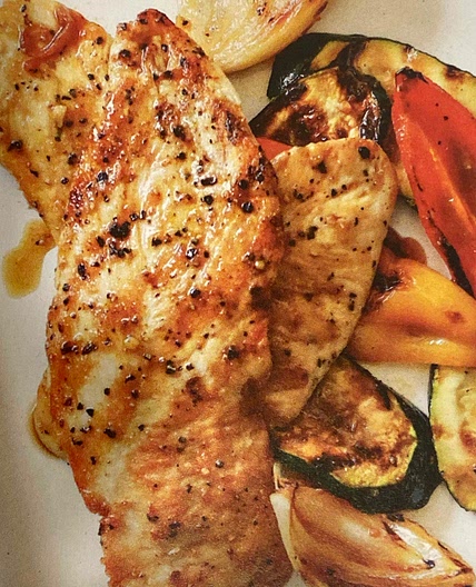 Maple Glazed Grilled Chicken 