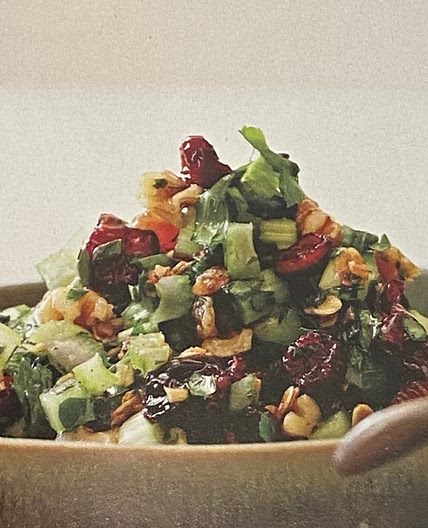 Israeli parsley celery salad 