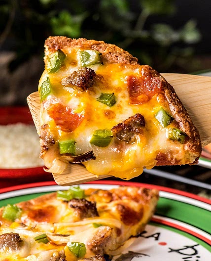 Keto Air Fryer Classic Pizza