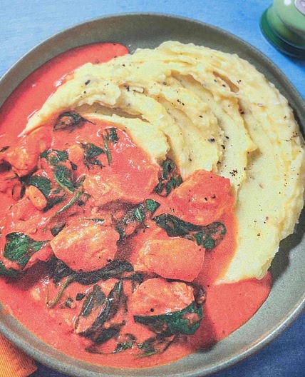 Creamy tomato Cajun chicken 