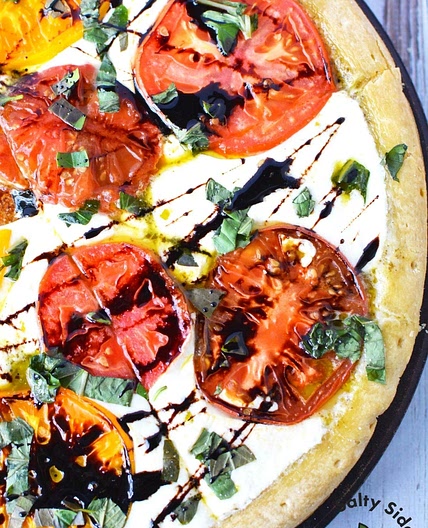 Caprese Salad Pizza