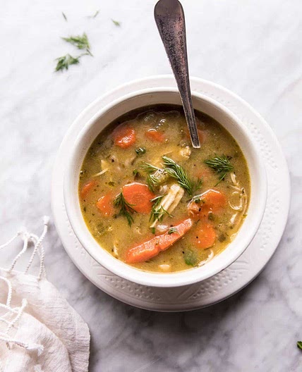 Slow Cooker Chicken Soup