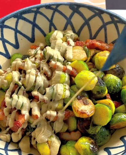 Bacon Anchoïade Brussel Sprouts