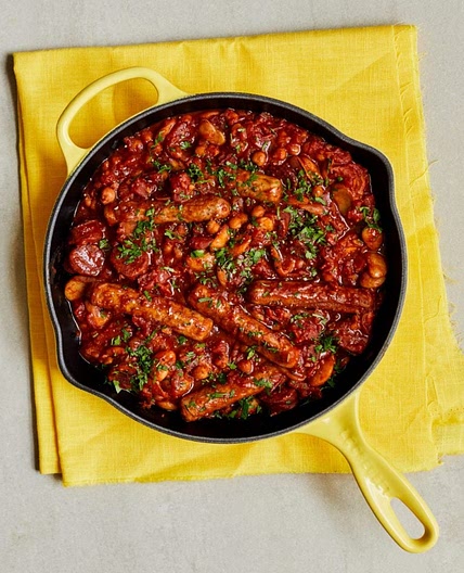 Chicken sausage casserole