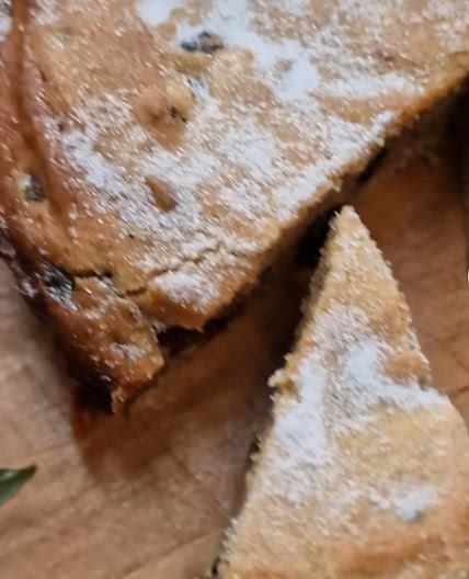 Mince pie giant cookie