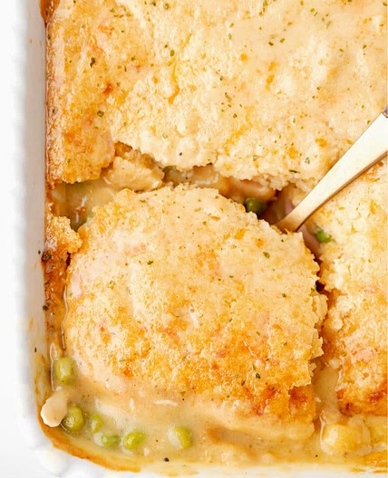 Cheddar Bay Chicken Cobbler