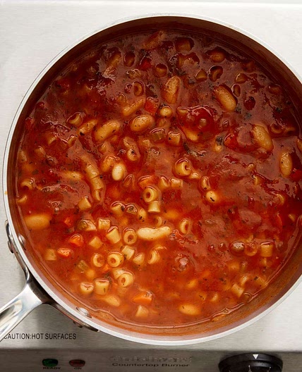 Easy Pasta Fagioli
