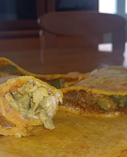 Crepes salate di carote
