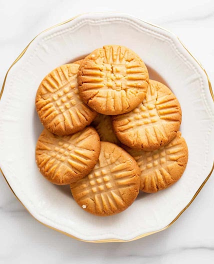 2 Ingredient Peanut Butter Cookies