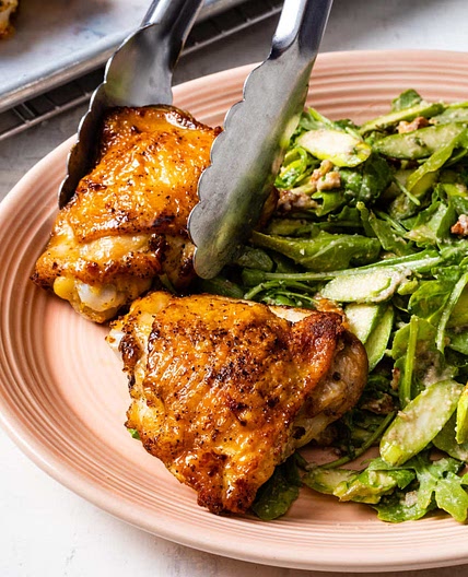 Bone in chicken thighs ATK