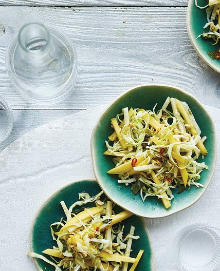 Green Mango, Cabbage, and Jicama Salad