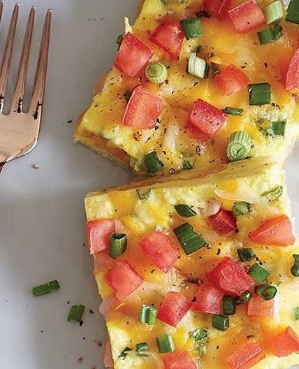 Egg, Ham, & Cheese Brunch Squares