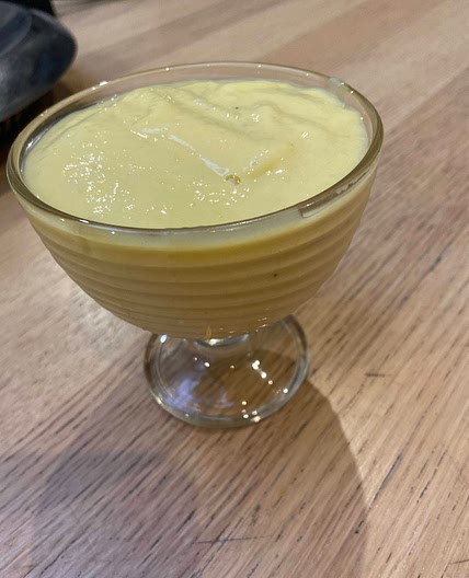 Smoothie banane mangue