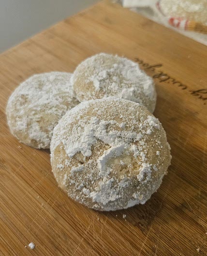 Walnut Crescent Cookies