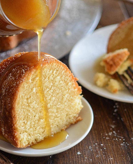 Almond Amaretto Pound Cake