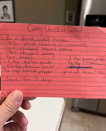 Curry Chicken Salad