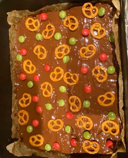Krakende kerstmis karamel koekjes